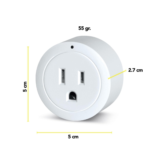 Evolux de la prise intelligente Wi-Fi de Lloyd, compatible avec Alexa, iOS, Android, Assistant Google, assistant HOMEKIT. Protocole de connectivité