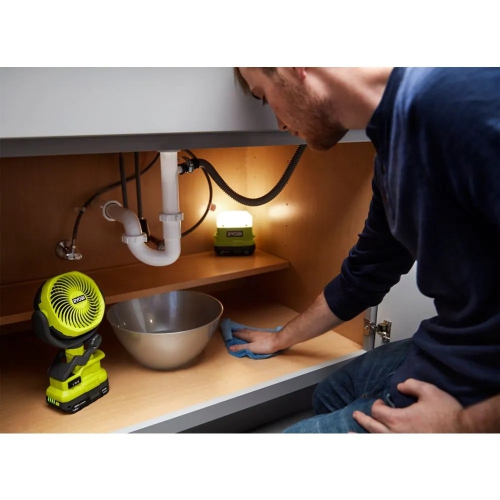 RYOBI 18V ONE+ Cordless 4-inch Clamp Fan