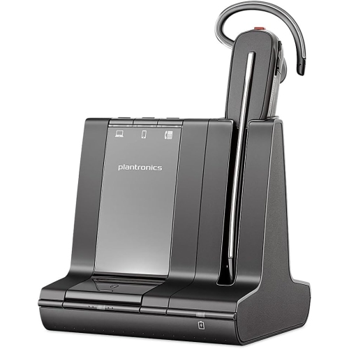 Image 1 of 2.. Plantronics Savi 8240-M Office DECT Convertible Wireless Headset - Microsoft