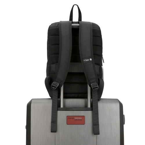 Swissdigital Design SSD Finder Smart Backpack - Includes Apple Find Me, School Tablet Bag, College, University Laptop Bag ,KATY ROSE Model Rucksack -