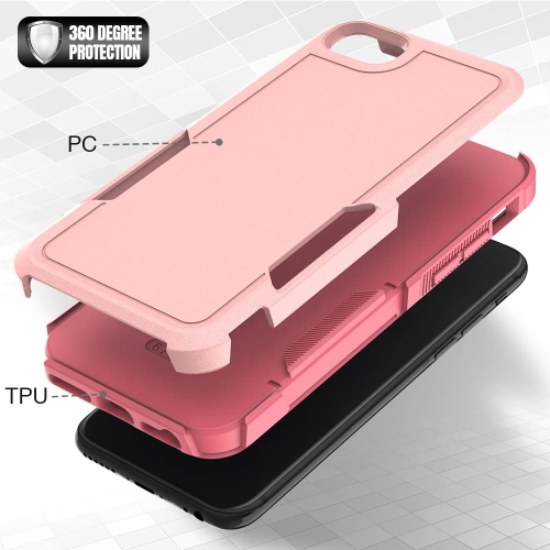 XCRS Apple iPhone SE 3rd Generation / iPhone SE 2nd Generation / iPhone 7/ iPhone 8 Case Dual Layered Comm Rugged, Heavy Duty, Tuff Cover