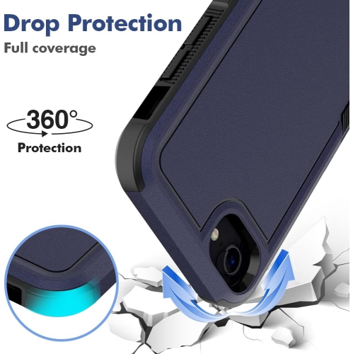 XCRS Apple iPhone SE 3rd Generation / iPhone SE 2nd Generation / iPhone 7/ iPhone 8 Case Dual Layered Comm Rugged, Heavy Duty, Tuff Cover