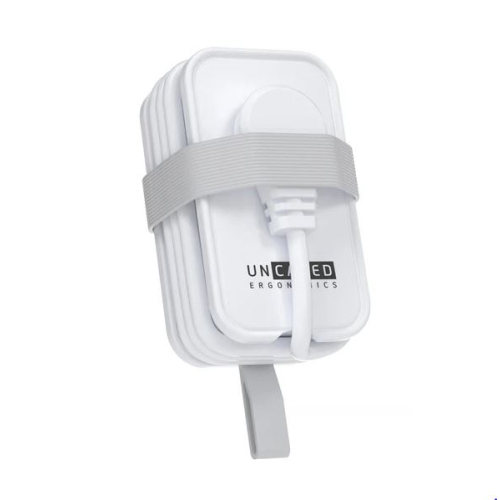 Uncaged Ergonomics Travel Charger Non Surge Cruise Approved Power Strip w/3 AC, 2 USB ports, 1 Fast Charging USB-C, 3ft Cable