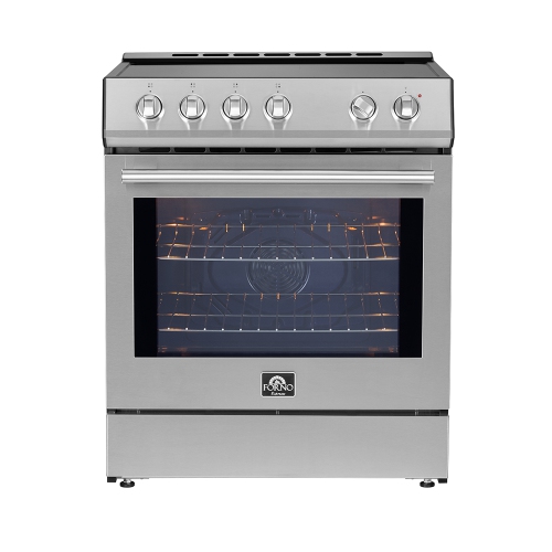 Leonardo Espresso 30-Inch Slide-In Induction Range Stainless-Steel