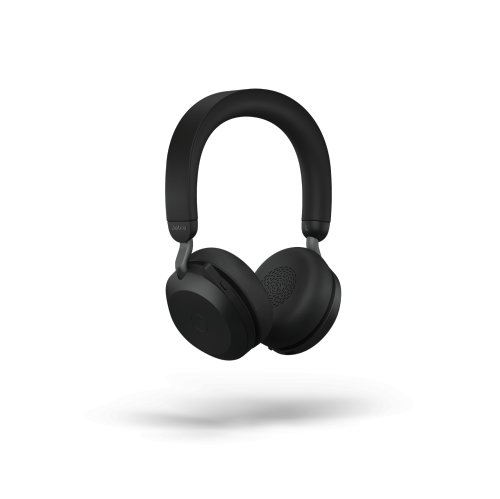 Image 7 of 7.. Jabra Evolve2 75 On-Ear Active Noise Cancelling Truly Wireless Bluetooth 5.2 Headsets with Mic