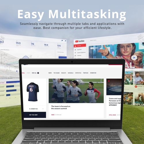 Lenovo IdeaPad 1 14" HD Business Laptop, AMD A6-9220e, 64GB eMMC, 4GB RAM, AMD Radeon R4 Graphics, 1 Year Office 365, Windows 10 S, Platinum Gray,