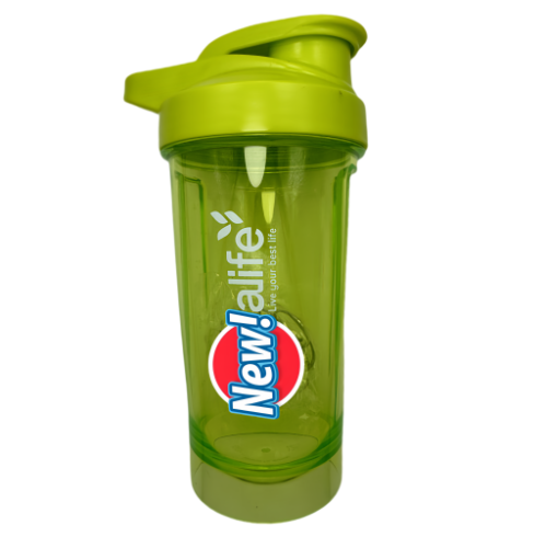 New life Portable Shaker Bottle Green 400ml