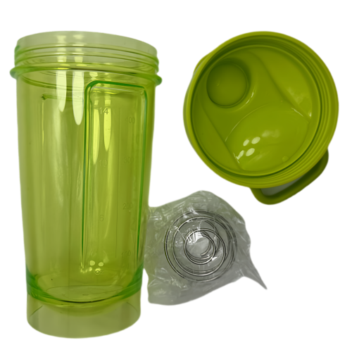 New life Portable Shaker Bottle Green 400ml