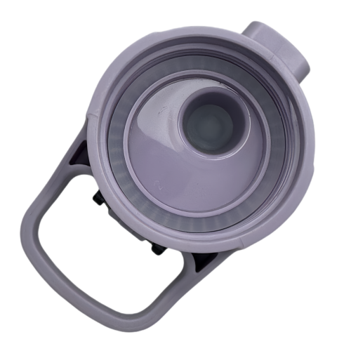 Nouvelle bouteille d'eau Life Sports d'extérieur, avec marque à l'échelle, avec paille, bouteille étanche, plastique, 1000 ml violet bleu