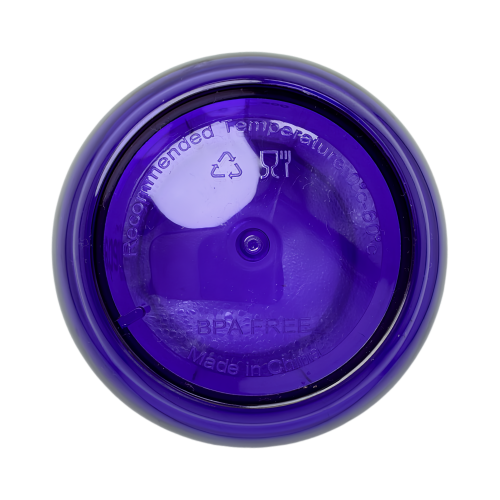 Bouteille mélangeuse portative New Life, violet 500 ml