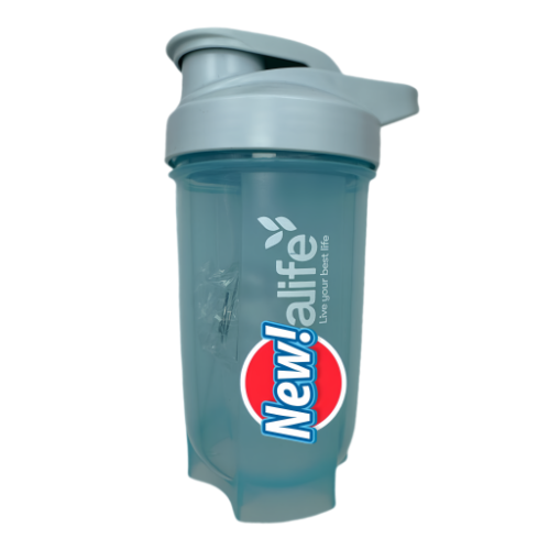 New life Portable Shaker Bottle Blue 500ml