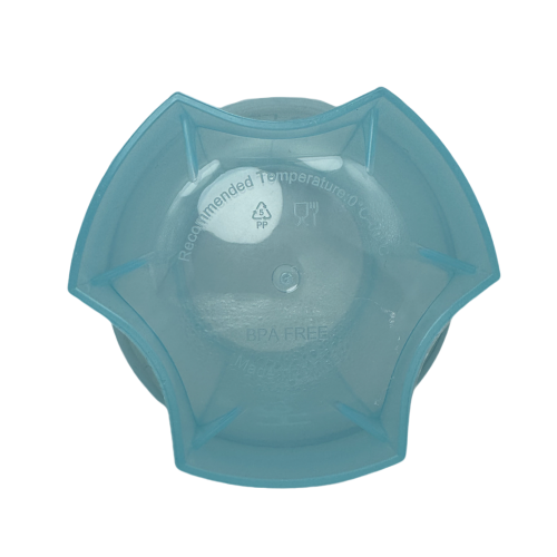 Bouteille mélangeuse portative 500 ml bleue New Life