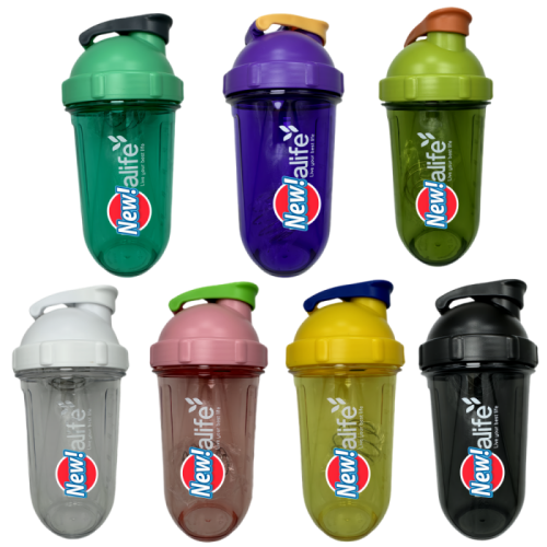 New life Portable Shaker Bottle Green 500ml