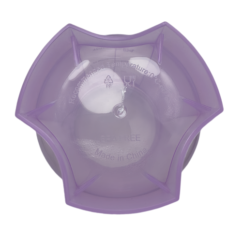 Bouteille mélangeuse portative New Life, violet 500&nbsp;ml