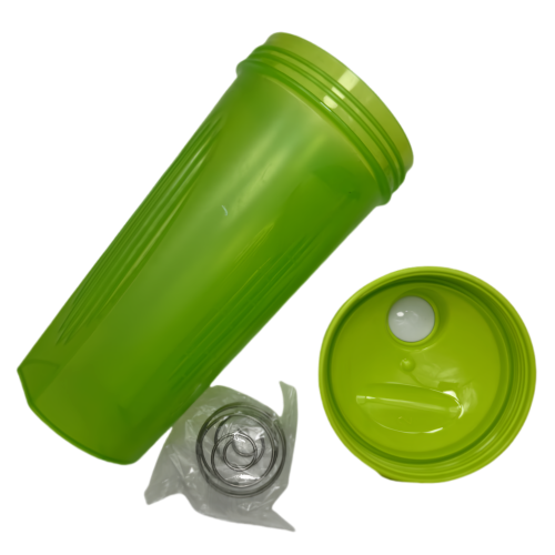 New life Portable Shaker Bottle Green 600ml