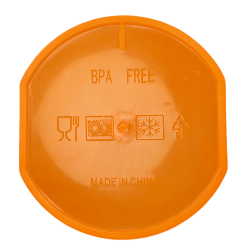 New life Portable Shaker Bottle Orange 600ml