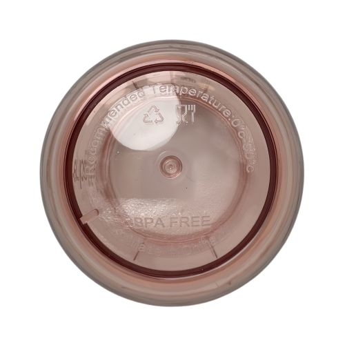 Bouteille mélangeuse portative New Life, rose 500 ml