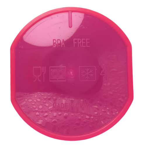 Bouteille mélangeuse portative New Life, rose 600 ml