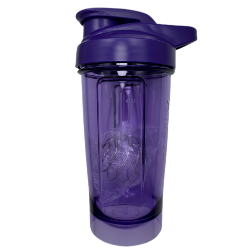 New life Portable Shaker Bottle Purple 400ml