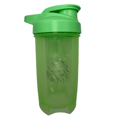 New life Portable Shaker Bottle Green 500ml