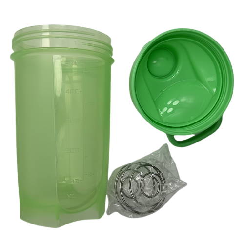 New life Portable Shaker Bottle Green 500ml