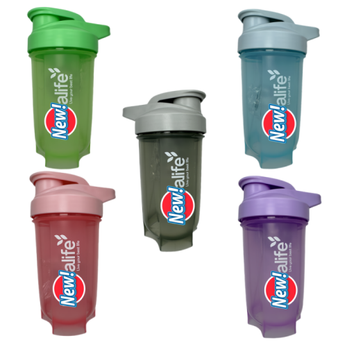 New life Portable Shaker Bottle Green 500ml