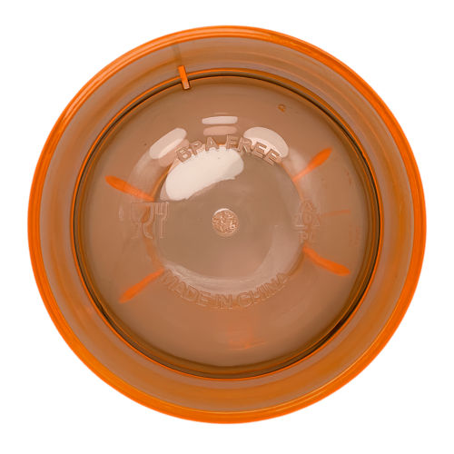 New life Portable Shaker Bottle Orange 400ml