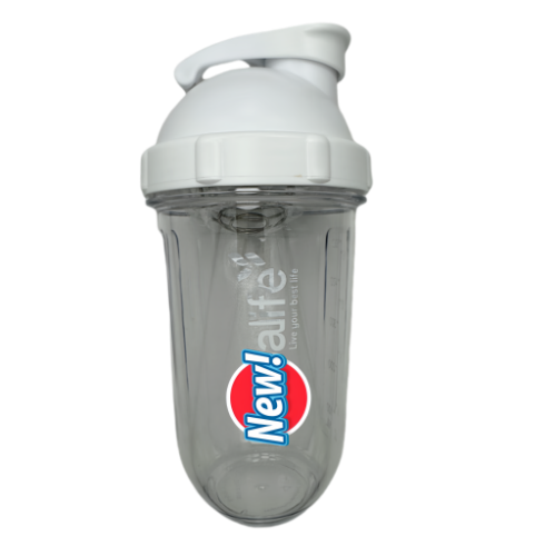 New life Portable Shaker Bottle White 500ml