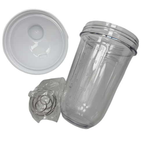New life Portable Shaker Bottle White 500ml