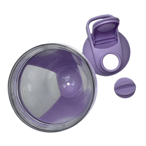 New life Portable Shaker Bottle Purple 500ml