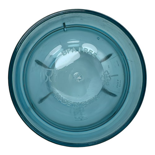 Bouteille mélangeuse portative 400 ml bleue New Life