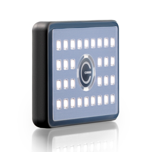 Glowstone Ultra-compact Powerful Flashlight. 900 lm, 75g, IP69K waterproof sealed rubber Hands-free EDC Floodlight - Atex Zone 0, Drop-proof 5m,