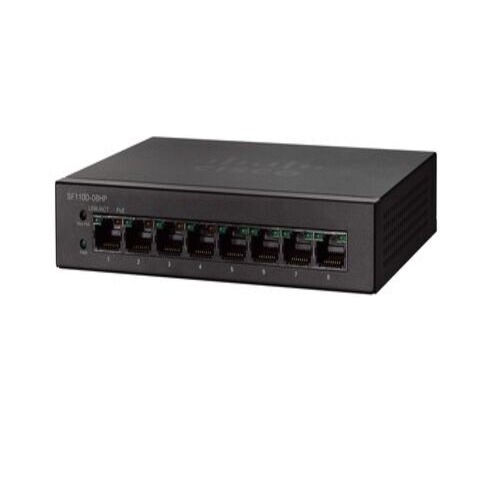 CISCO  New Sf110D-08HP-Na 8-Port Poe Desktop Unmanaged Switch