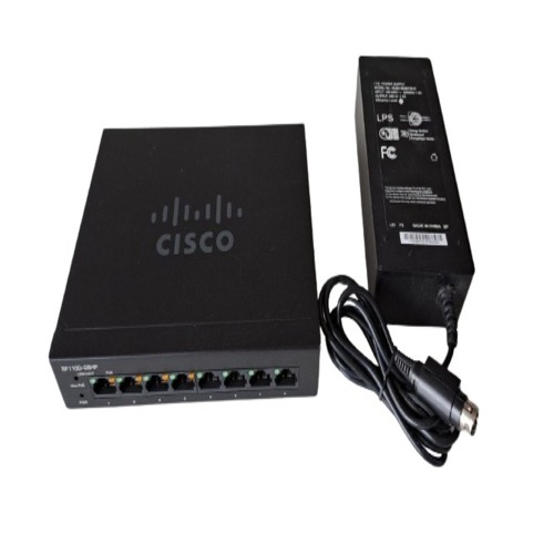 NEW Cisco SF110D-08HP-NA 8-Port PoE Desktop Unmanaged Switch