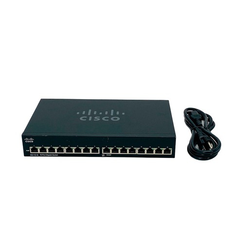Refurbished Cisco SG110-16HP-NA-WS SG POE switch SG110-16HP Factory REF IN ORIGINAL BOX