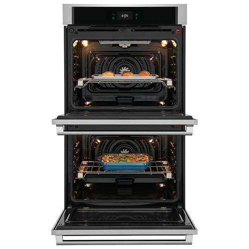 Electrolux 30" 5.3 Cu. Ft. Double Steam Electric Wall Oven - Stainless Steel