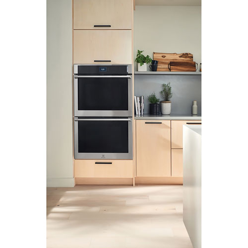 Electrolux 30" 5.3 Cu. Ft. Double Steam Electric Wall Oven - Stainless Steel