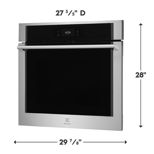 Electrolux 30" 5.3 Cu. Ft. Steam Electric Wall Oven - Stainless Steel