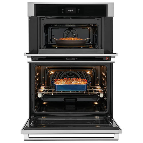 Electrolux 30" 5.3 Cu. Ft. Double Steam Electric Wall Oven - Stainless Steel