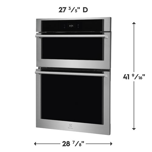 Electrolux 30" 5.3 Cu. Ft. Double Steam Electric Wall Oven - Stainless Steel