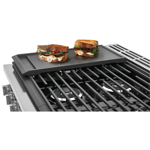 Surface de cuisson au gaz à 6 brûleurs de 36 po d'Electrolux - Acier inoxydable