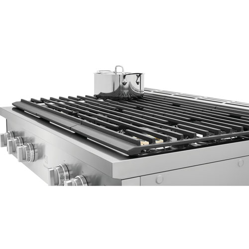Surface de cuisson au gaz à 6 brûleurs de 36 po d'Electrolux - Acier inoxydable