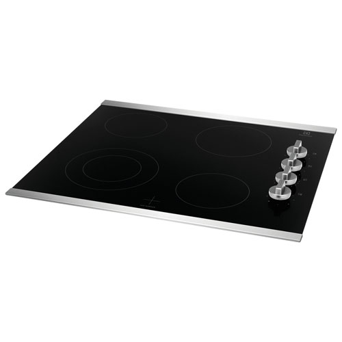 Surface de cuisson électrique de 24 po à 4 éléments d'Electrolux - Acier inoxydable