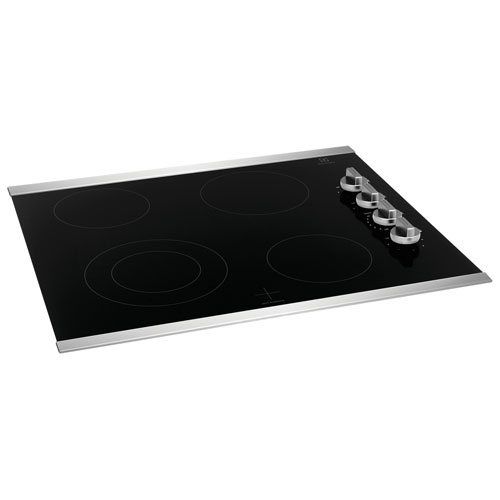 Surface de cuisson électrique de 24 po à 4 éléments d'Electrolux - Acier inoxydable