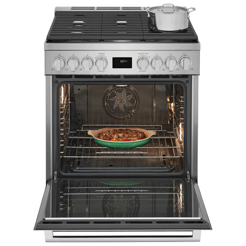 Electrolux 30" 4.5 Cu. Ft. True Convection 5-Burner Freestanding Gas Range - Stainless Steel