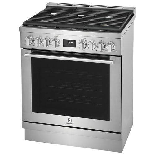 Electrolux 30" 4.5 Cu. Ft. True Convection 5-Burner Freestanding Gas Range - Stainless Steel