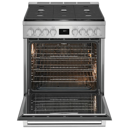 Electrolux 30" 4.5 Cu. Ft. True Convection 5-Burner Freestanding Gas Range - Stainless Steel