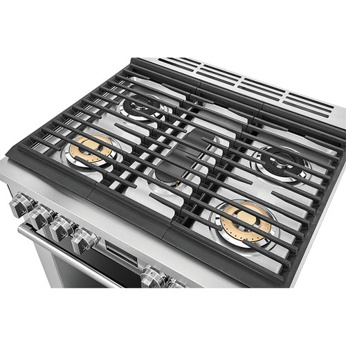 Electrolux 30" 4.5 Cu. Ft. True Convection 5-Burner Freestanding Gas Range - Stainless Steel
