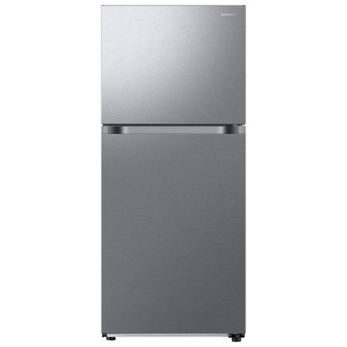 Réfrigérateur à congélateur supérieur 30 po de Samsung avec mode AI Energy - Inox