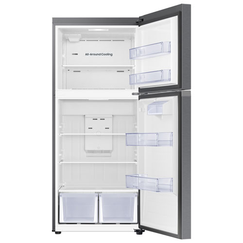 Samsung 30" Top Freezer Refrigerator with AI Energy Mode - Stainless